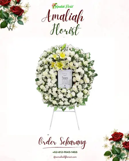 Krans Bunga Duka Gelam Jaya